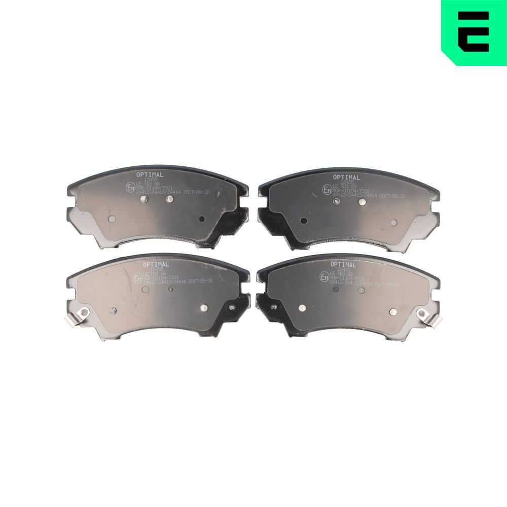 Гальмівні колодки дискові OPTIMAL BP12455 - zapix