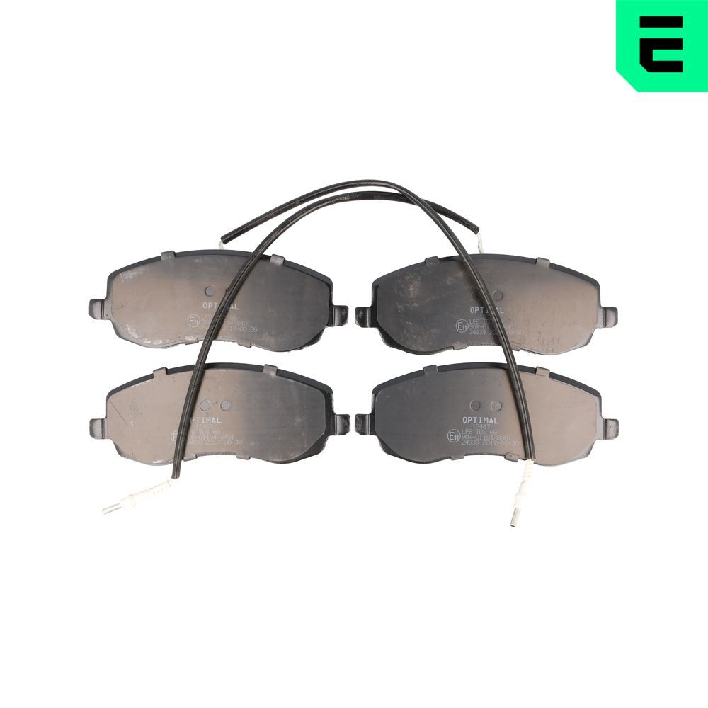 Гальмівні колодки дискові OPTIMAL BP12467 - zapix