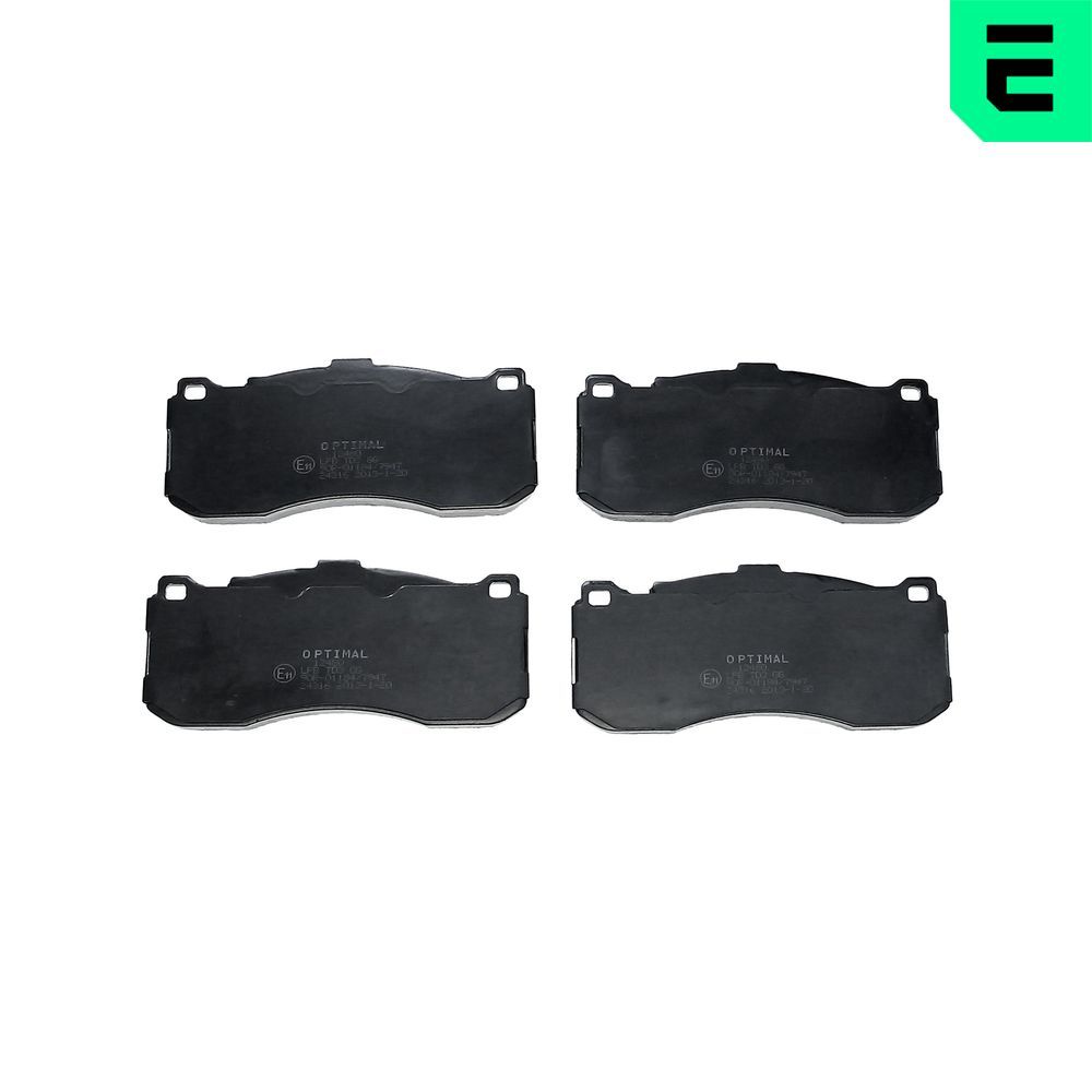 Гальмівні колодки дискові OPTIMAL BP12480 - zapix