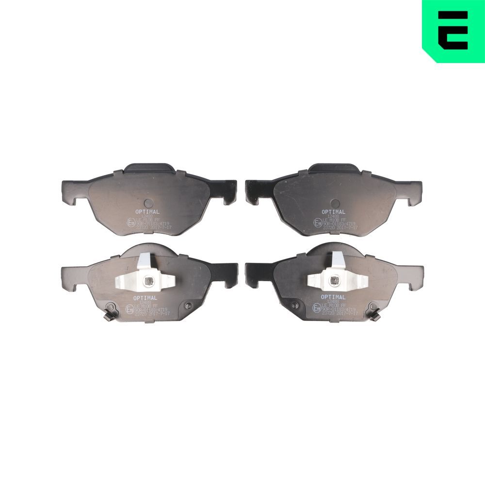 Гальмівні колодки дискові OPTIMAL BP12488 - zapix