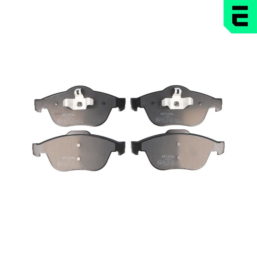 Гальмівні колодки дискові OPTIMAL BP12504 - zapix