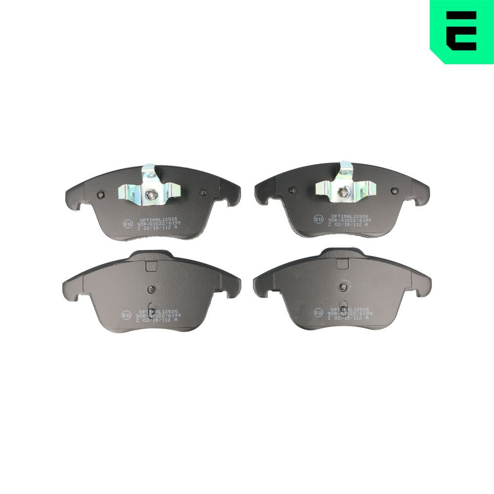 Гальмівні колодки дискові OPTIMAL BP12505 - zapix