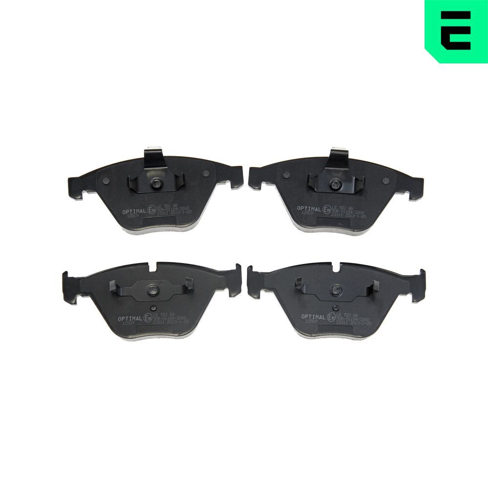 Гальмівні колодки дискові OPTIMAL BP12509 - zapix
