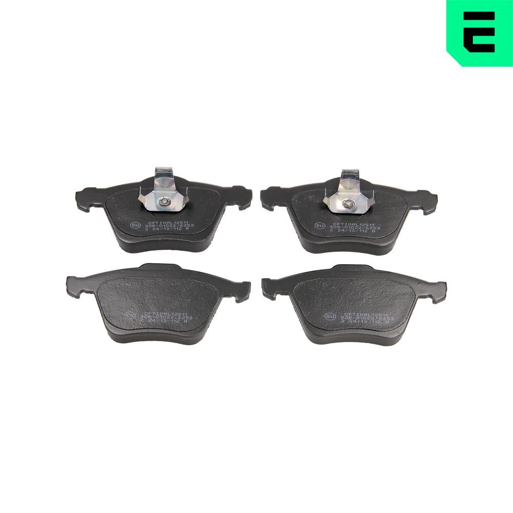 Гальмівні колодки дискові OPTIMAL BP12511 - zapix