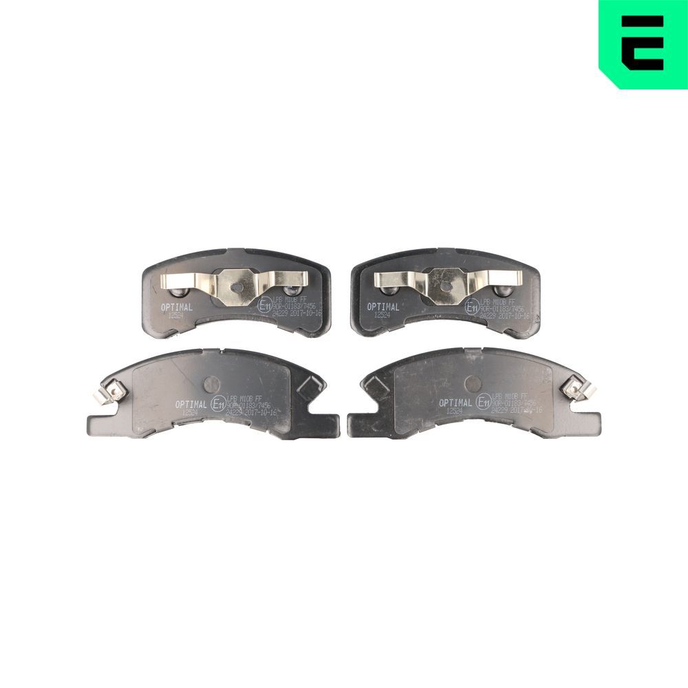 Гальмівні колодки дискові OPTIMAL BP12524 - zapix