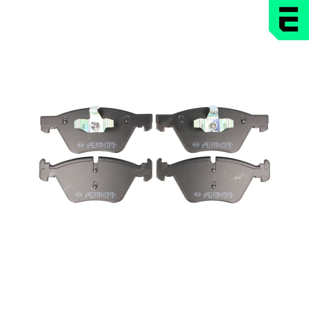 Гальмівні колодки дискові OPTIMAL BP12538 - zapix