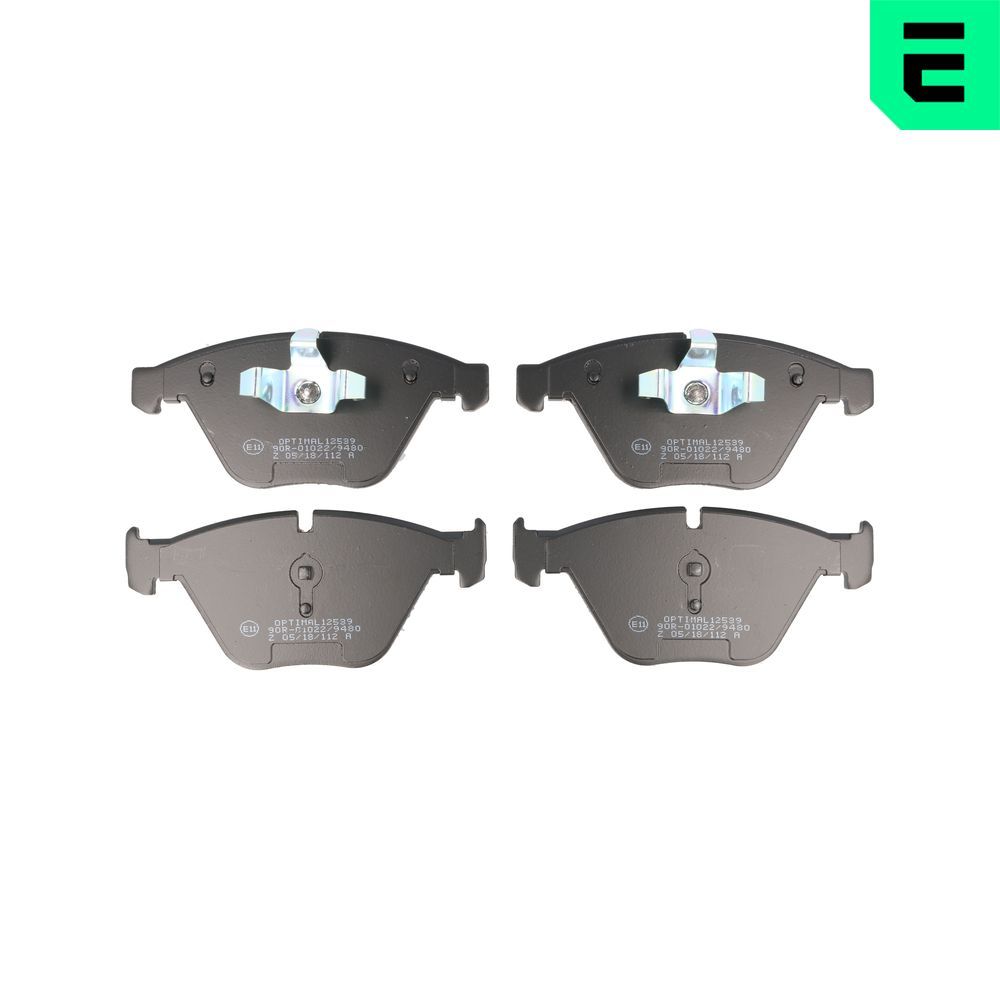 Гальмівні колодки дискові OPTIMAL BP12539 - zapix