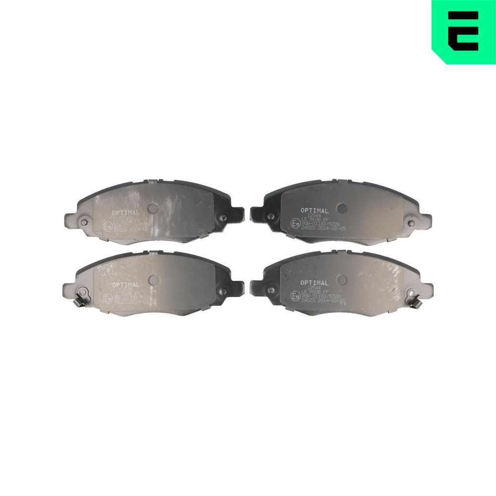 Гальмівні колодки дискові OPTIMAL BP12544 - zapix