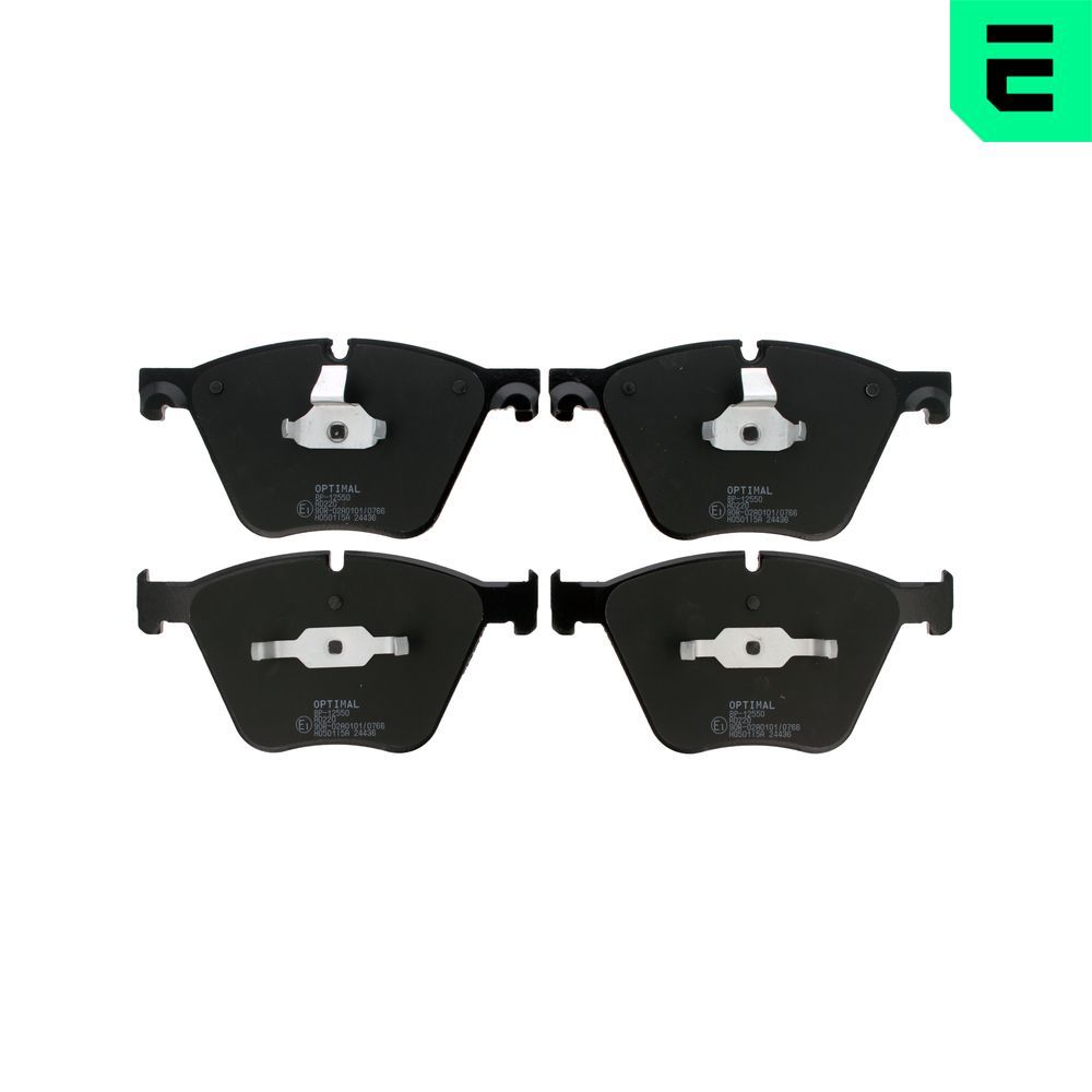 Гальмівні колодки дискові OPTIMAL BP12550 - zapix