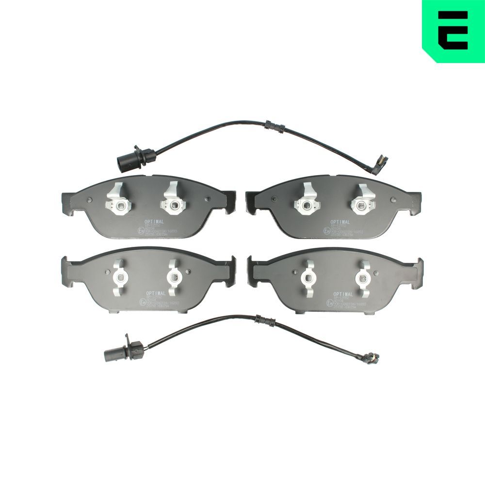 Гальмівні колодки дискові OPTIMAL BP12552 - zapix