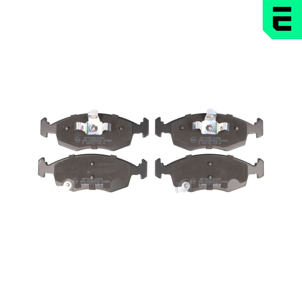 Гальмівні колодки дискові OPTIMAL BP12555 - zapix