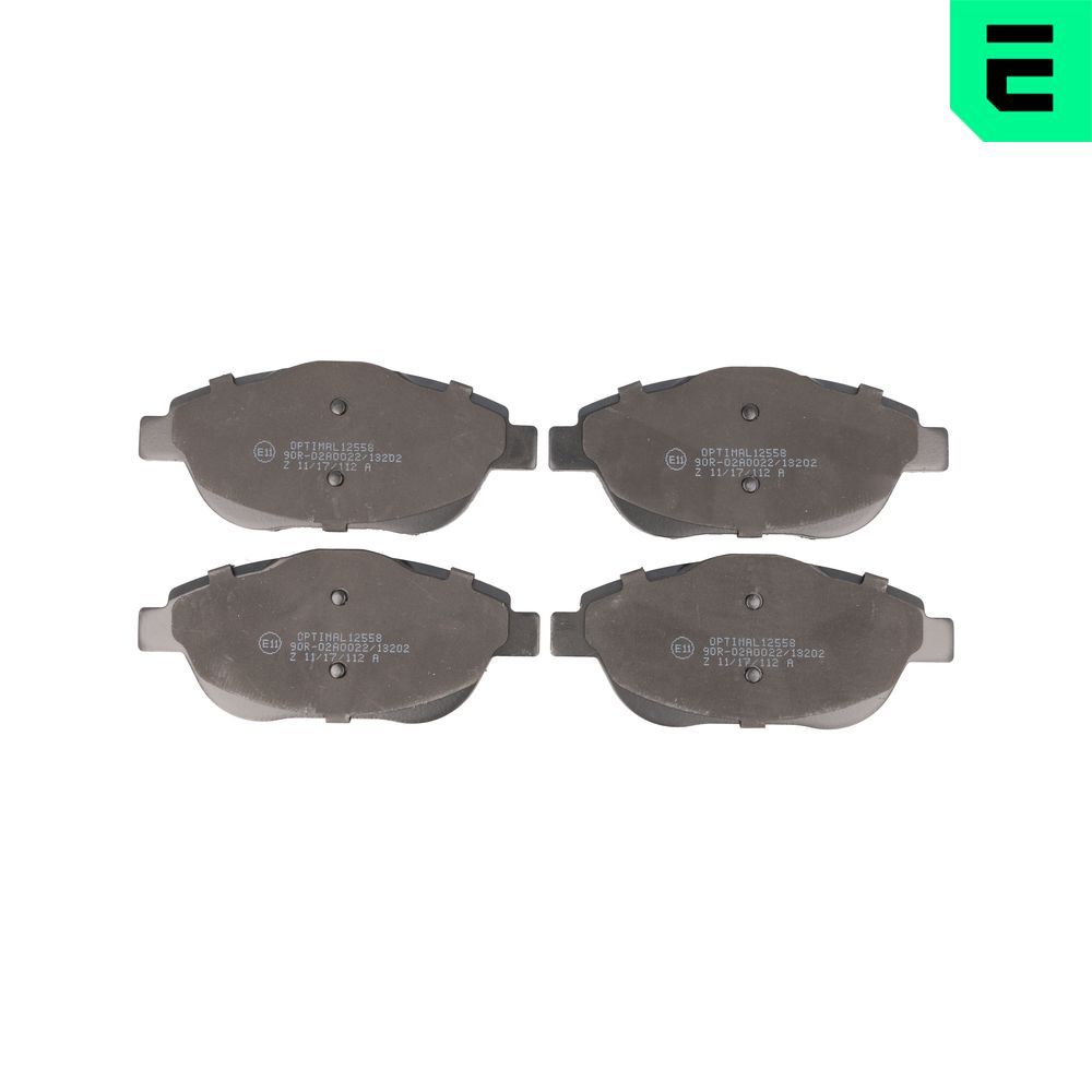 Гальмівні колодки дискові OPTIMAL BP12558 - zapix
