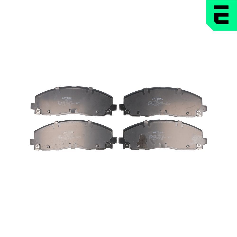 Гальмівні колодки дискові OPTIMAL BP12671 - zapix