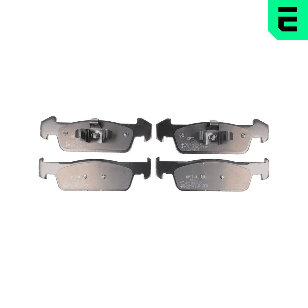 Гальмівні колодки дискові OPTIMAL BP12676 - zapix