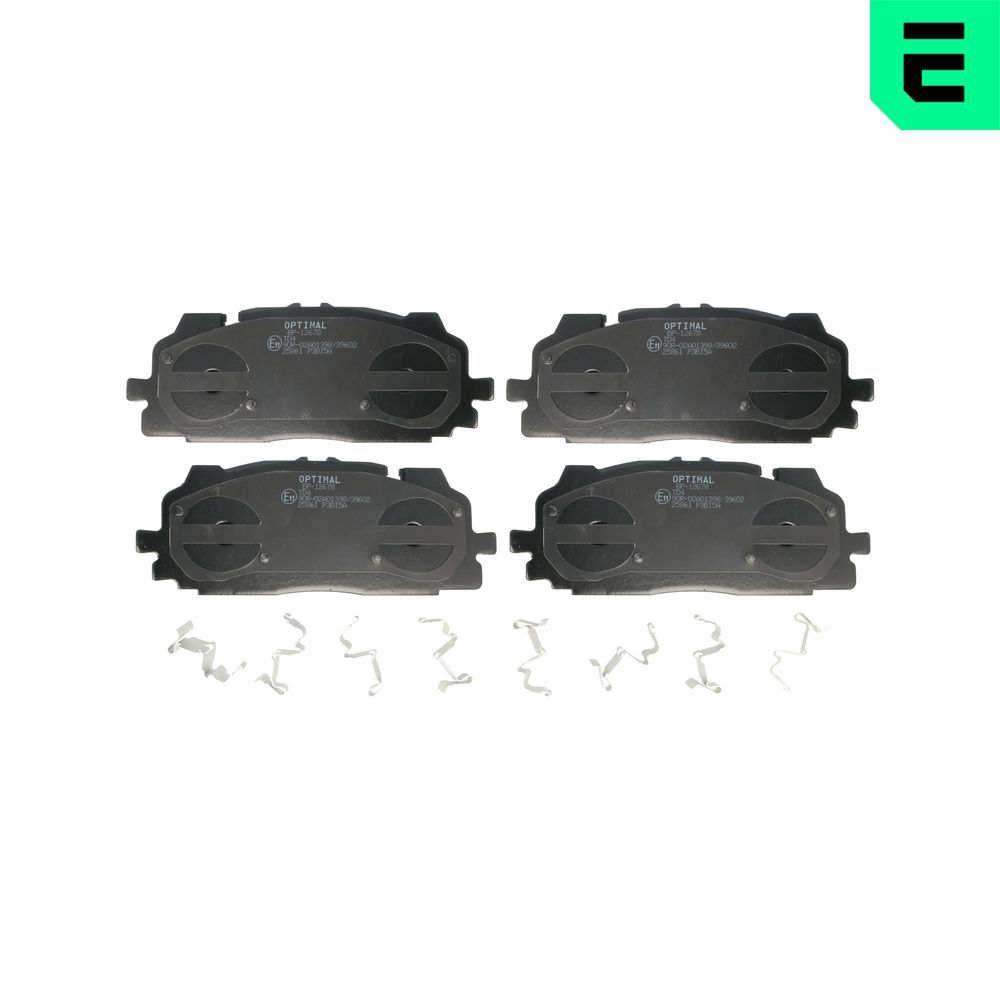 Гальмівні колодки дискові OPTIMAL BP12678 - zapix