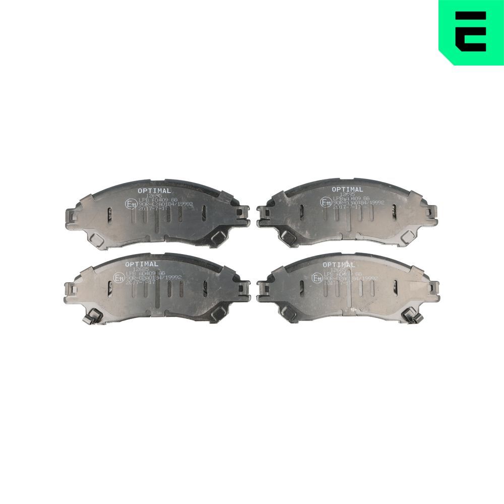 Гальмівні колодки дискові OPTIMAL BP12685 - zapix