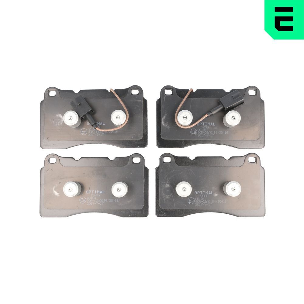 Гальмівні колодки дискові OPTIMAL BP12686 - zapix