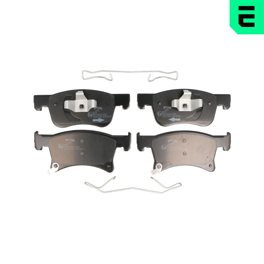 Гальмівні колодки дискові OPTIMAL BP12698 - zapix