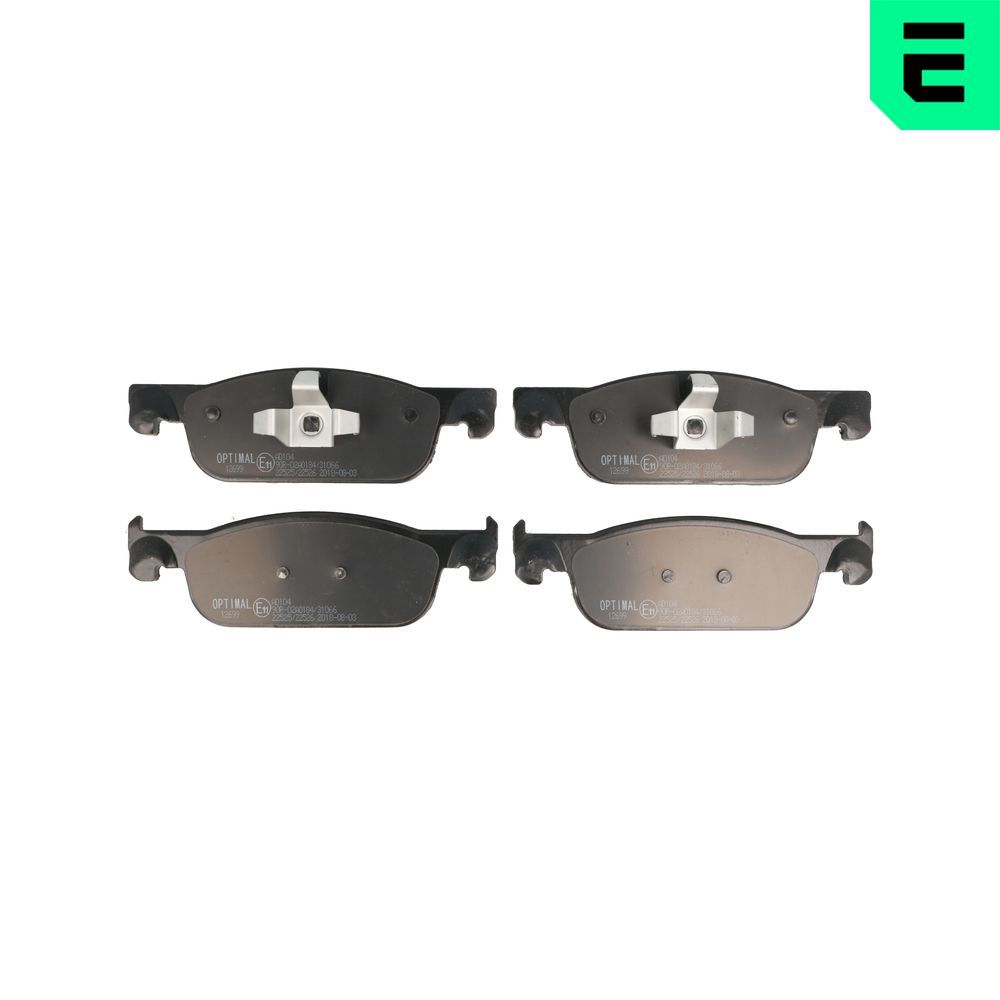 Гальмівні колодки дискові OPTIMAL BP12699 - zapix