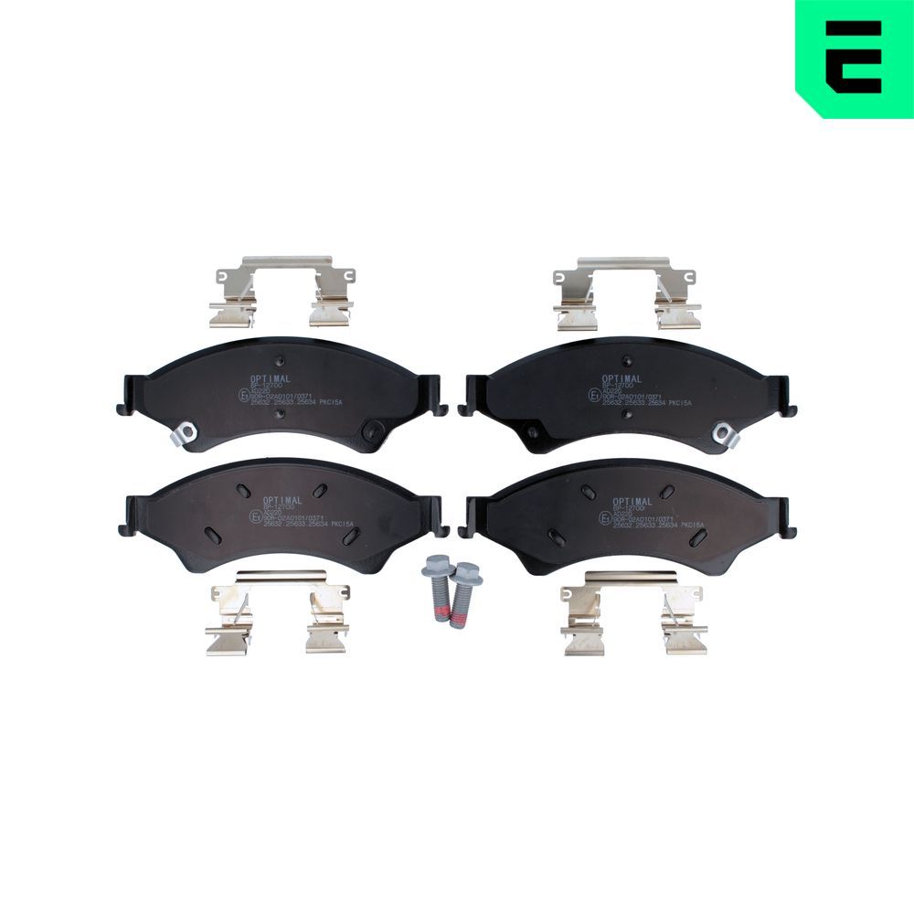 Гальмівні колодки дискові OPTIMAL BP12700 - zapix