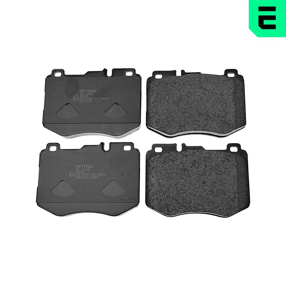 Гальмівні колодки дискові OPTIMAL BP12728 - zapix