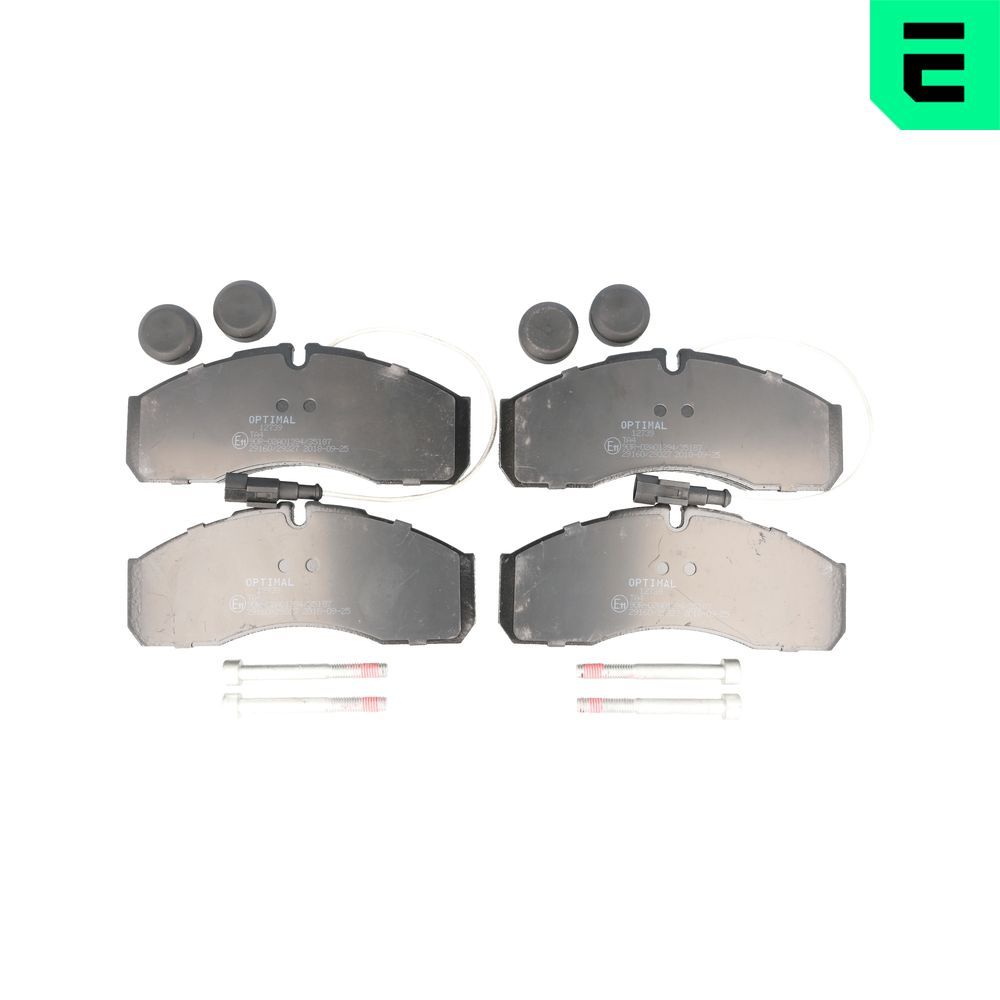 Гальмівні колодки дискові OPTIMAL BP12739 - zapix