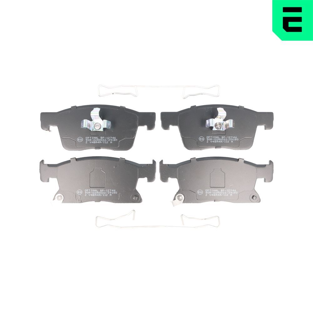 Гальмівні колодки дискові OPTIMAL BP12746 - zapix