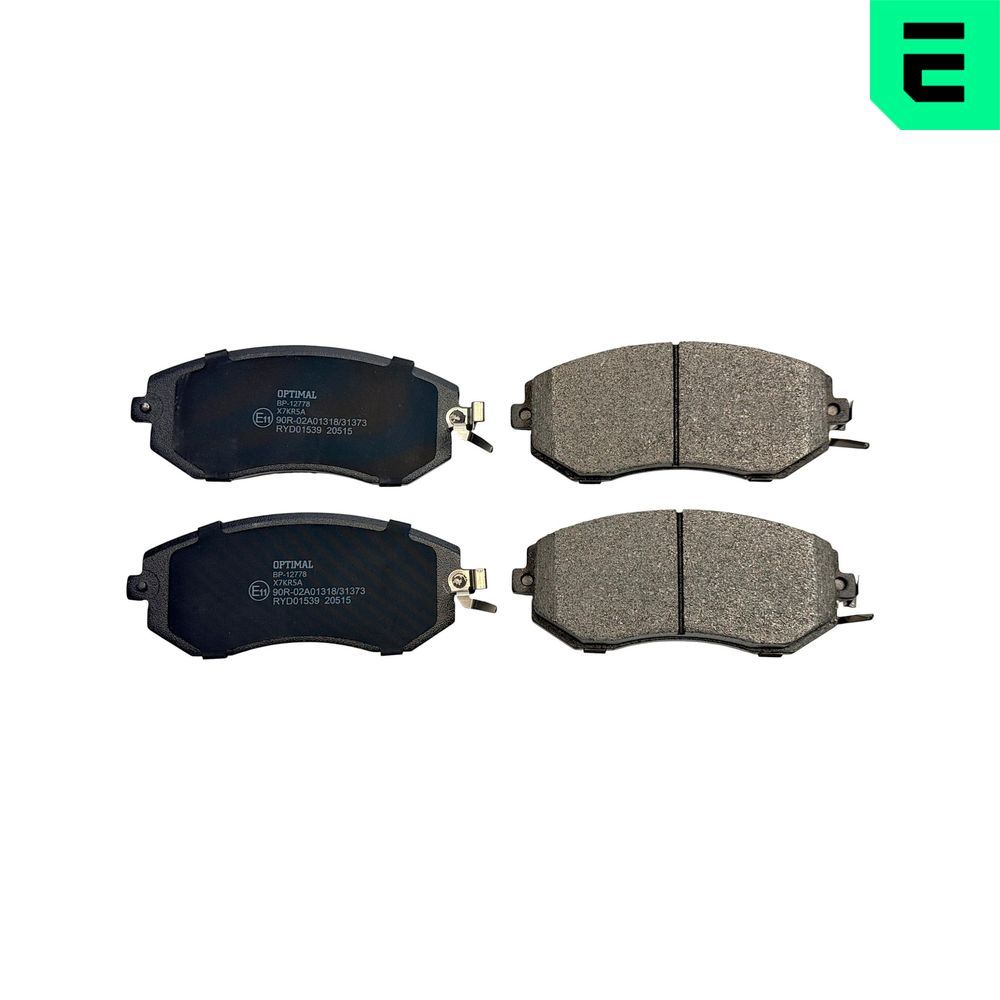 Гальмівні колодки дискові OPTIMAL BP12778 - zapix