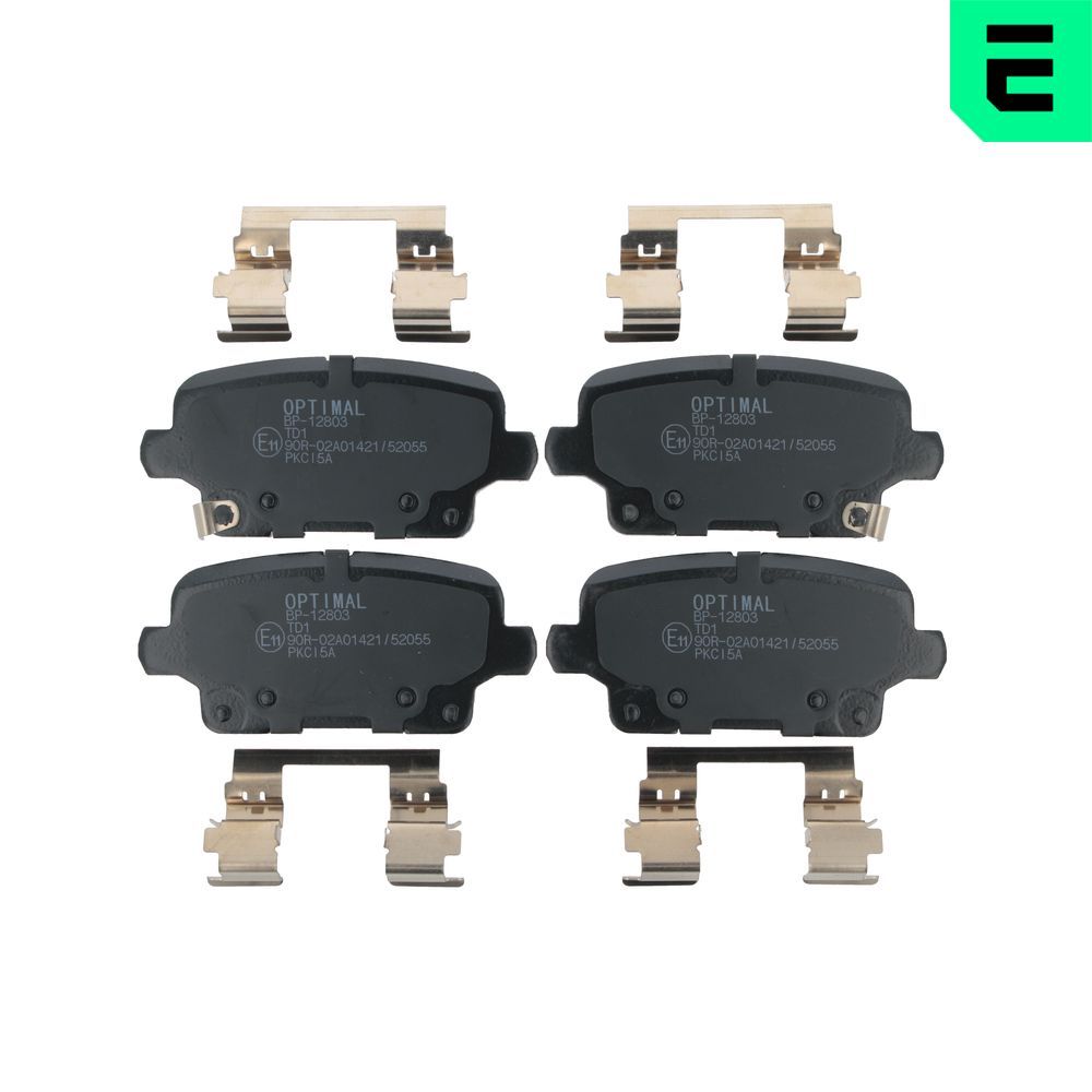 Гальмівні колодки дискові OPTIMAL BP12803 - zapix