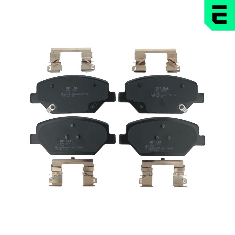 Гальмівні колодки дискові OPTIMAL BP12805 - zapix