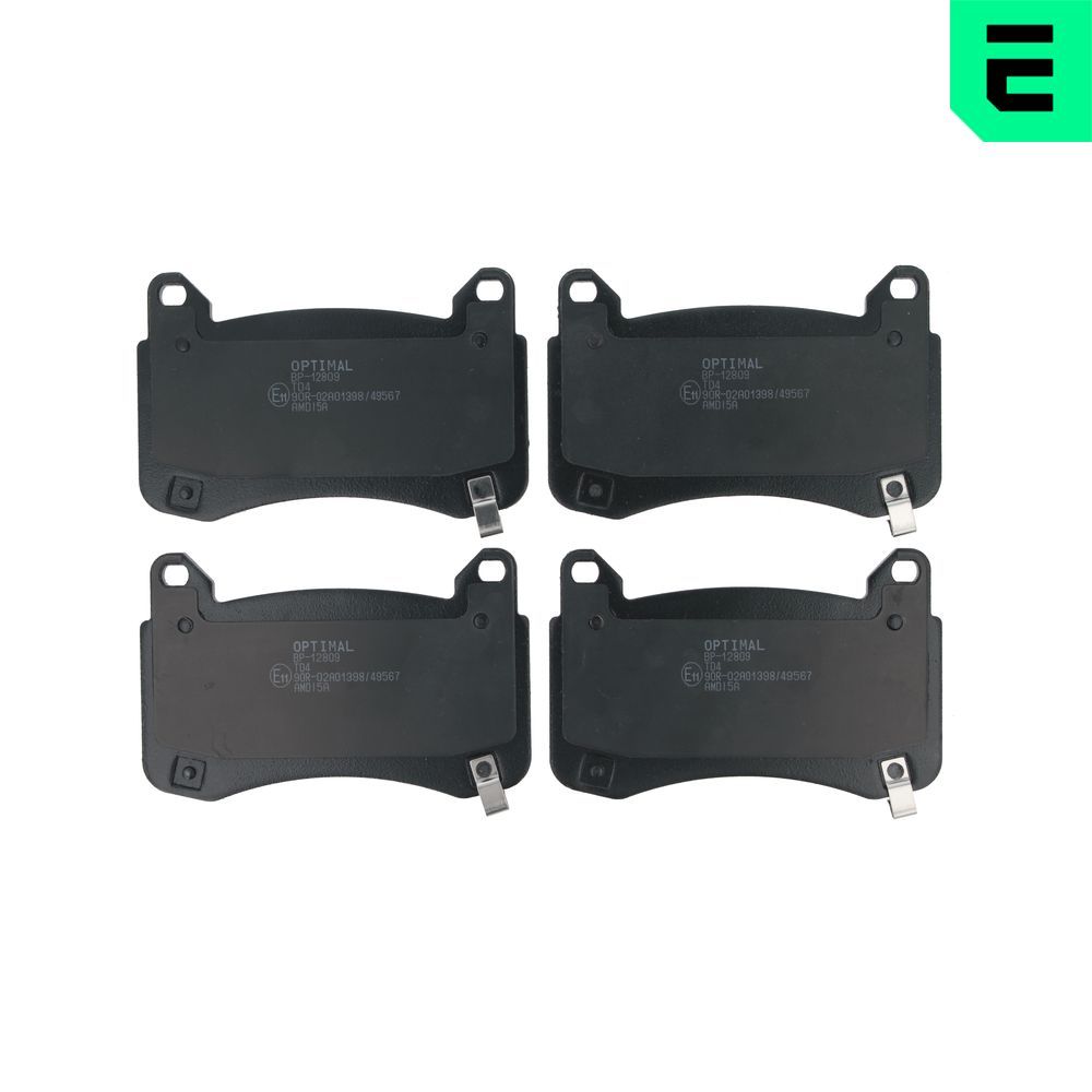 Гальмівні колодки дискові OPTIMAL BP12809 - zapix