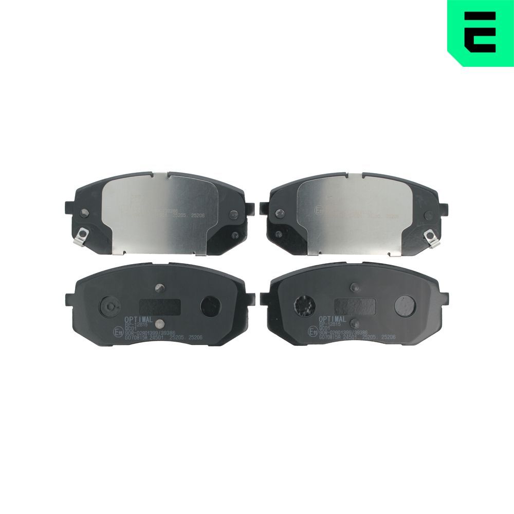Гальмівні колодки дискові OPTIMAL BP12815 - zapix