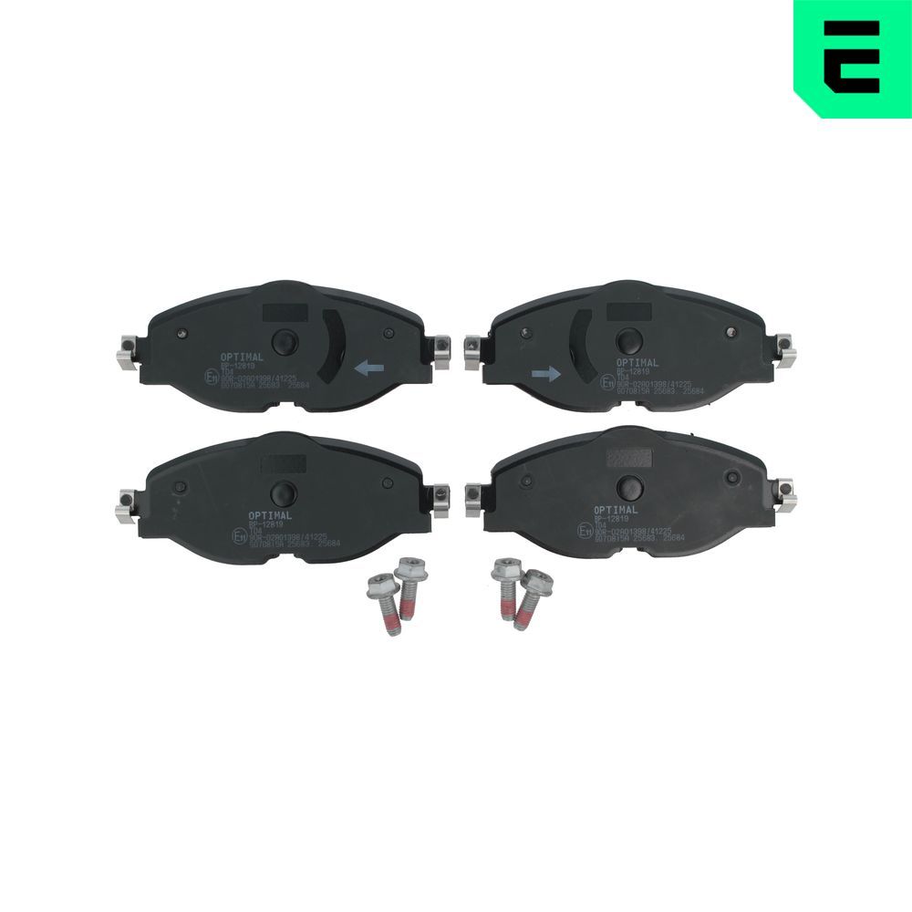Гальмівні колодки дискові OPTIMAL BP12819 - zapix
