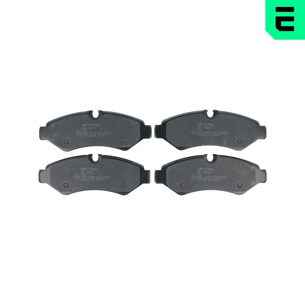 Гальмівні колодки дискові OPTIMAL BP12825 - zapix