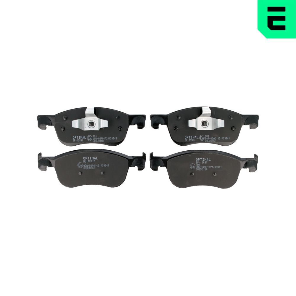 Гальмівні колодки дискові OPTIMAL BP12837 - zapix