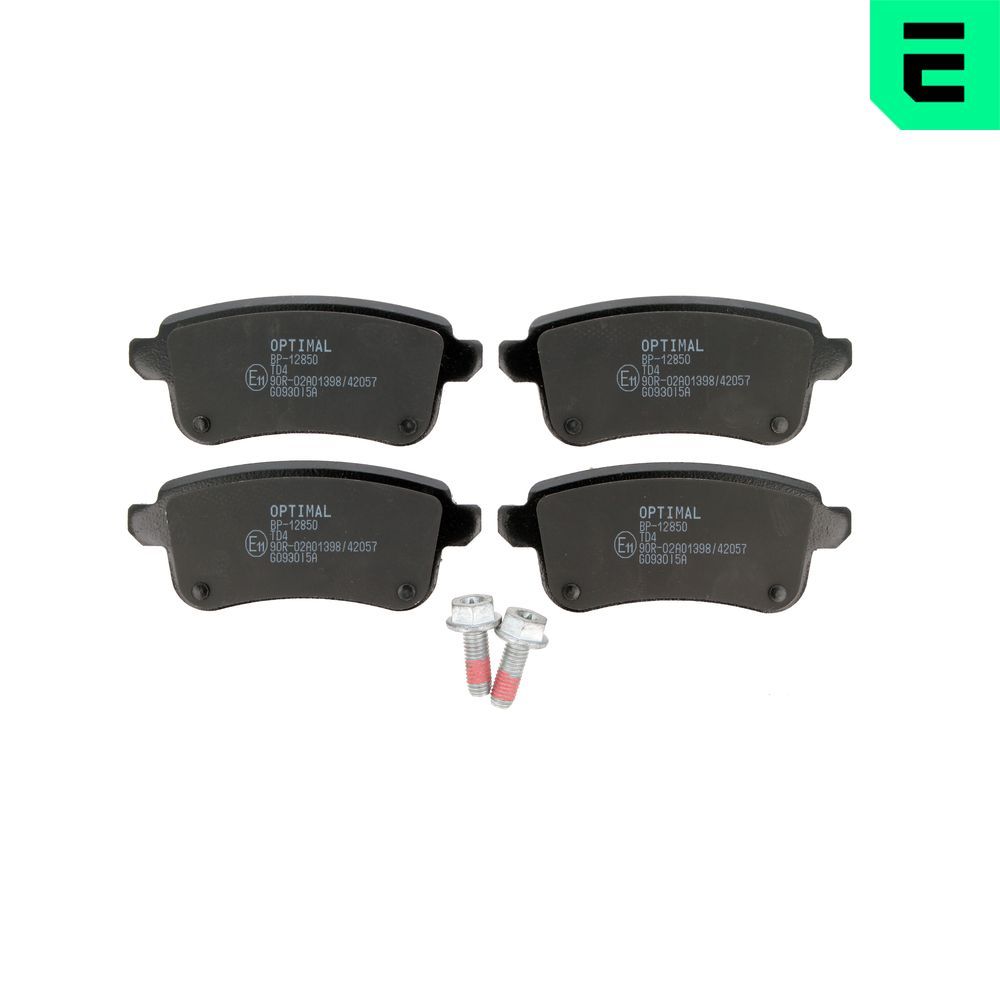 Гальмівні колодки дискові OPTIMAL BP12850 - zapix
