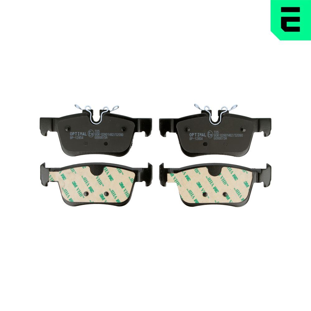 Гальмівні колодки дискові OPTIMAL BP12854 - zapix