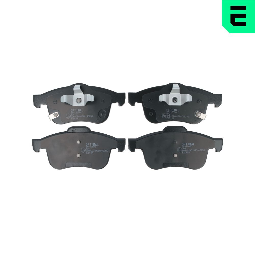 Гальмівні колодки дискові OPTIMAL BP12650 - zapix