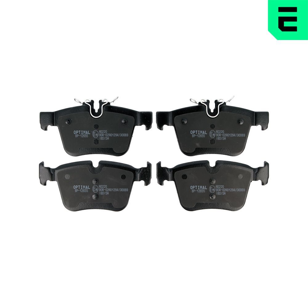 Гальмівні колодки дискові OPTIMAL BP12655 - zapix