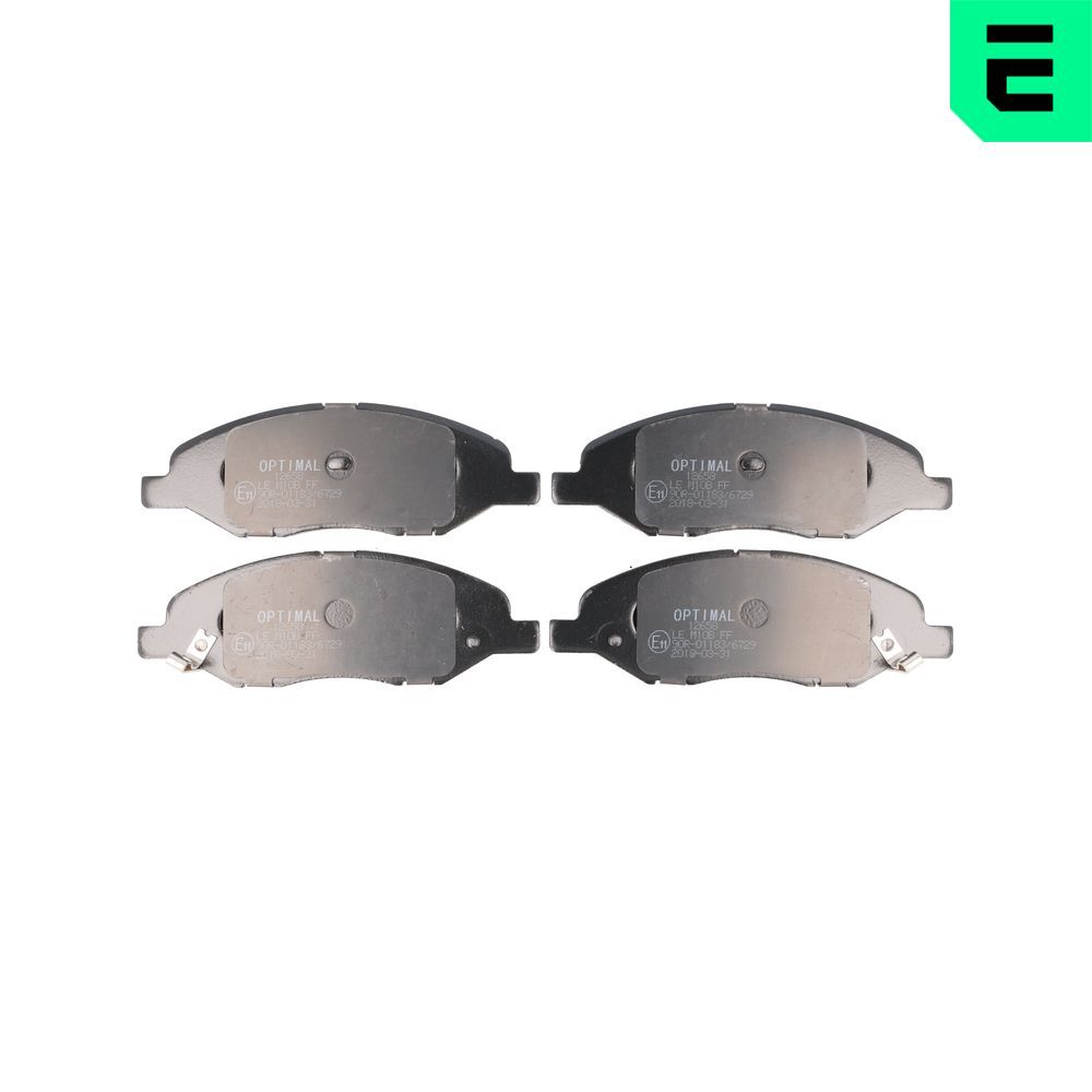 Гальмівні колодки дискові OPTIMAL BP12658 - zapix