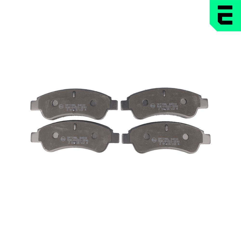Гальмівні колодки дискові OPTIMAL BP84010 - zapix