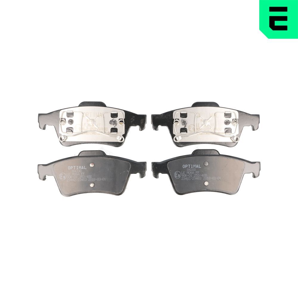 Гальмівні колодки дискові OPTIMAL BP84200 - zapix