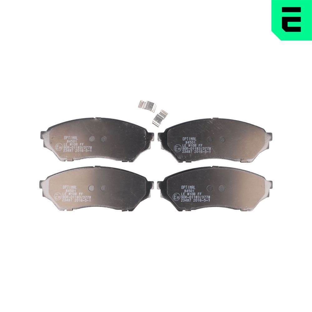 Гальмівні колодки дискові OPTIMAL BP84501 - zapix