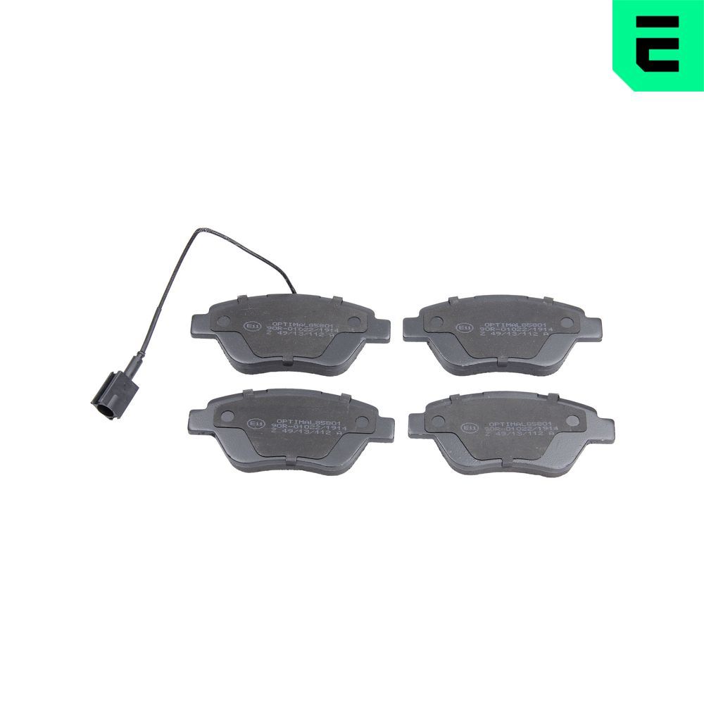 Гальмівні колодки дискові OPTIMAL BP85801 - zapix