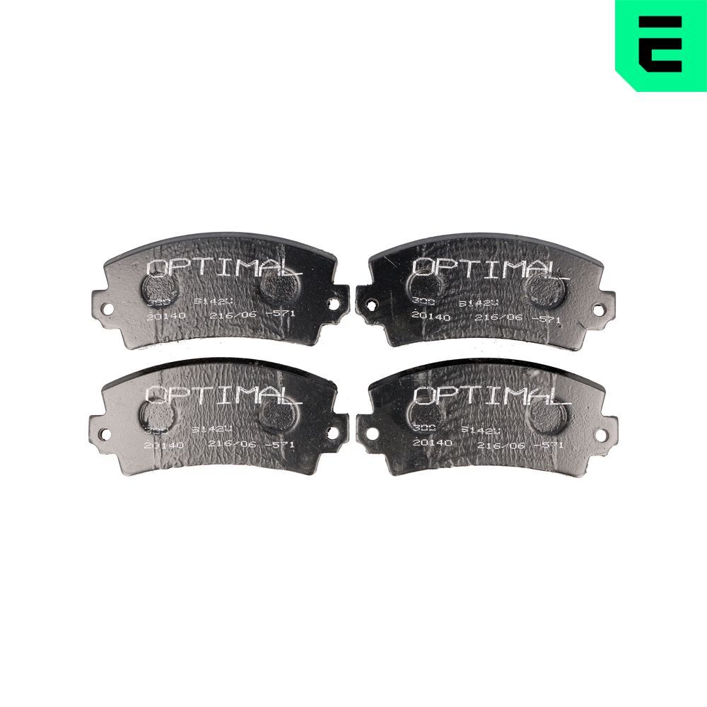 Гальмівні колодки дискові OPTIMAL BP91422 - zapix
