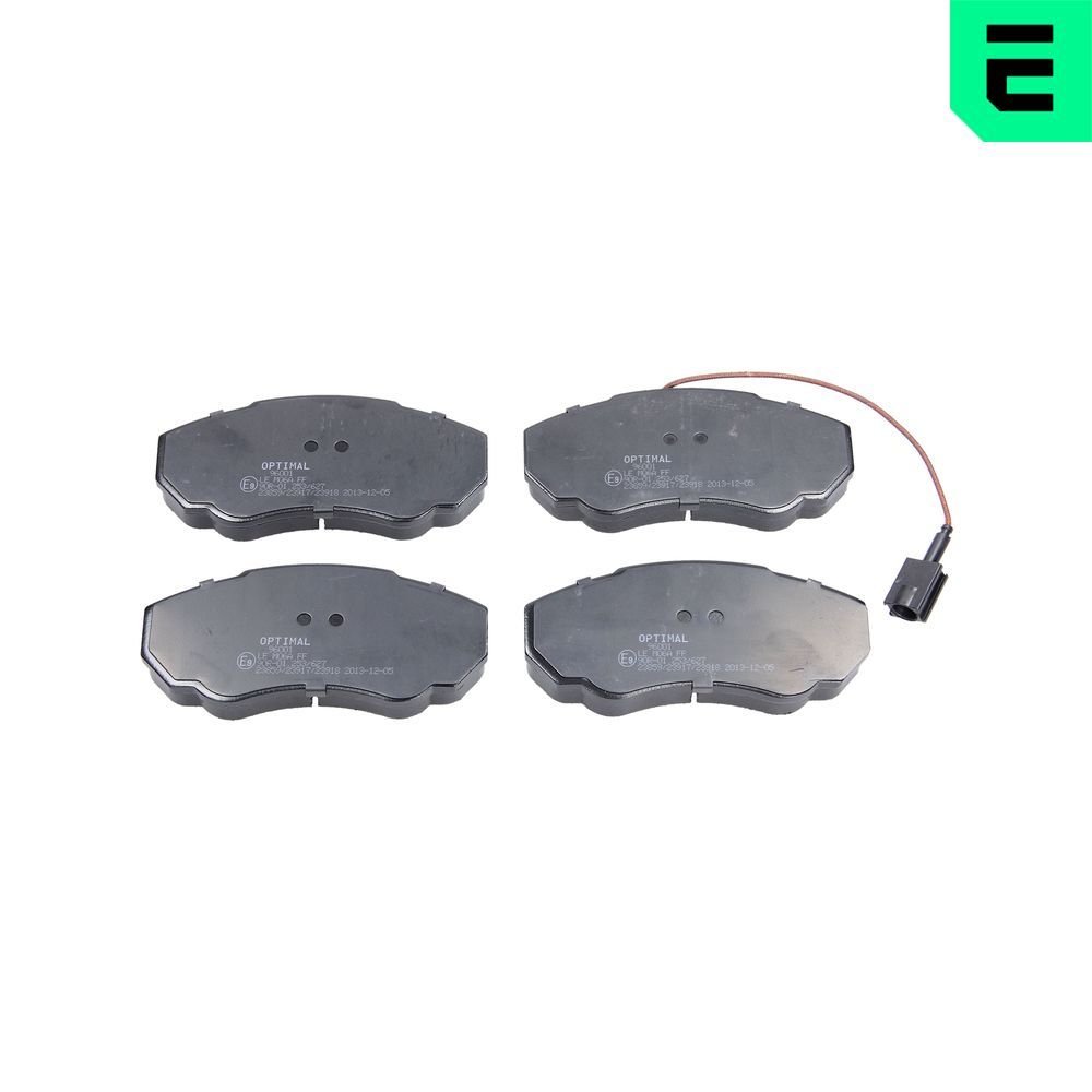 Гальмівні колодки дискові OPTIMAL BP96001 - zapix