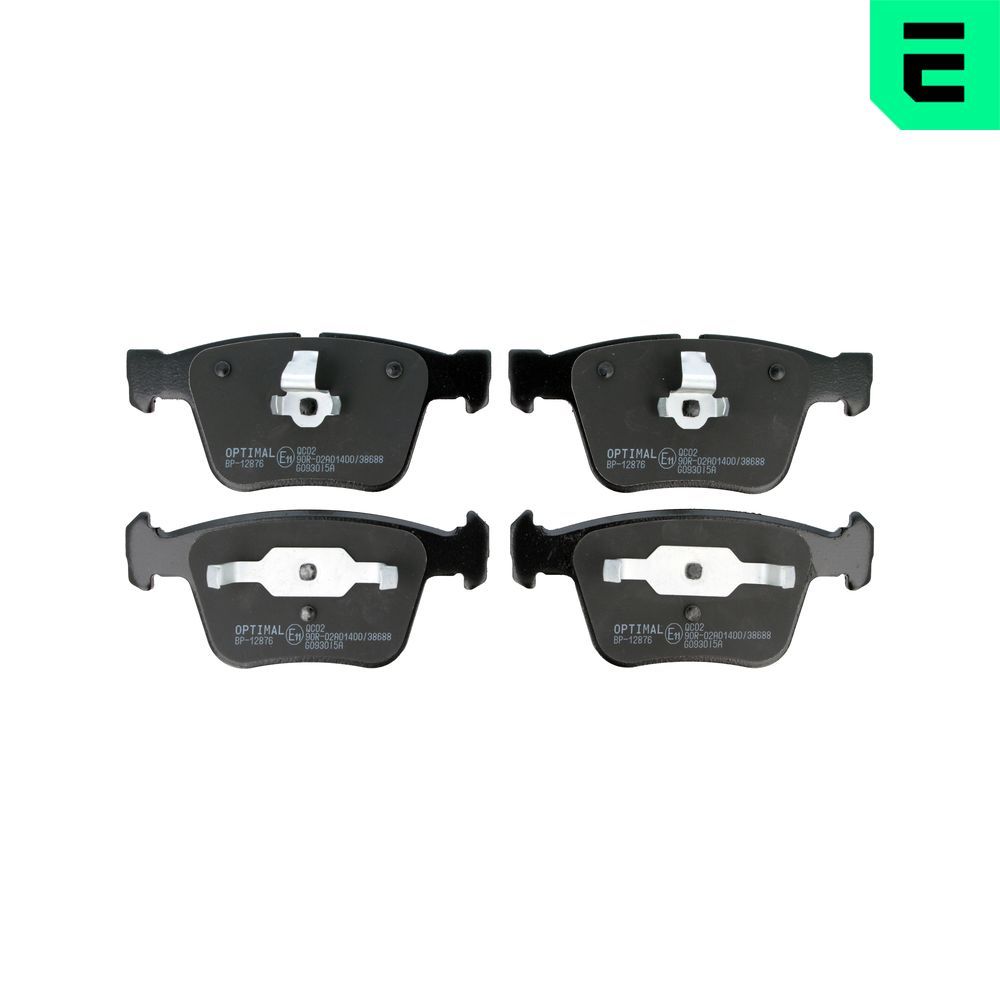 Гальмівні колодки дискові OPTIMAL BP12876 - zapix