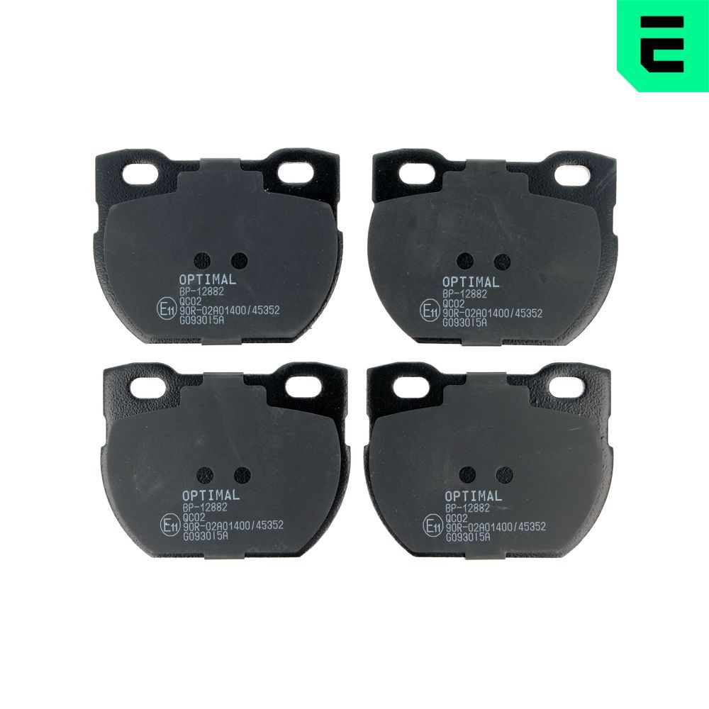 Гальмівні колодки дискові OPTIMAL BP12882 - zapix