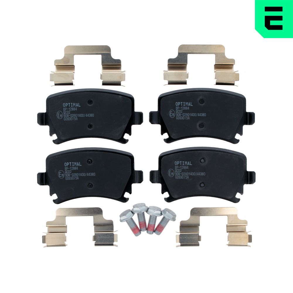 Гальмівні колодки дискові OPTIMAL BP12884 - zapix