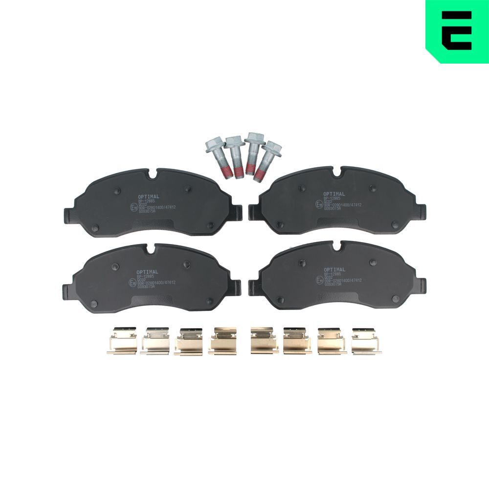 Гальмівні колодки дискові OPTIMAL BP12885 - zapix
